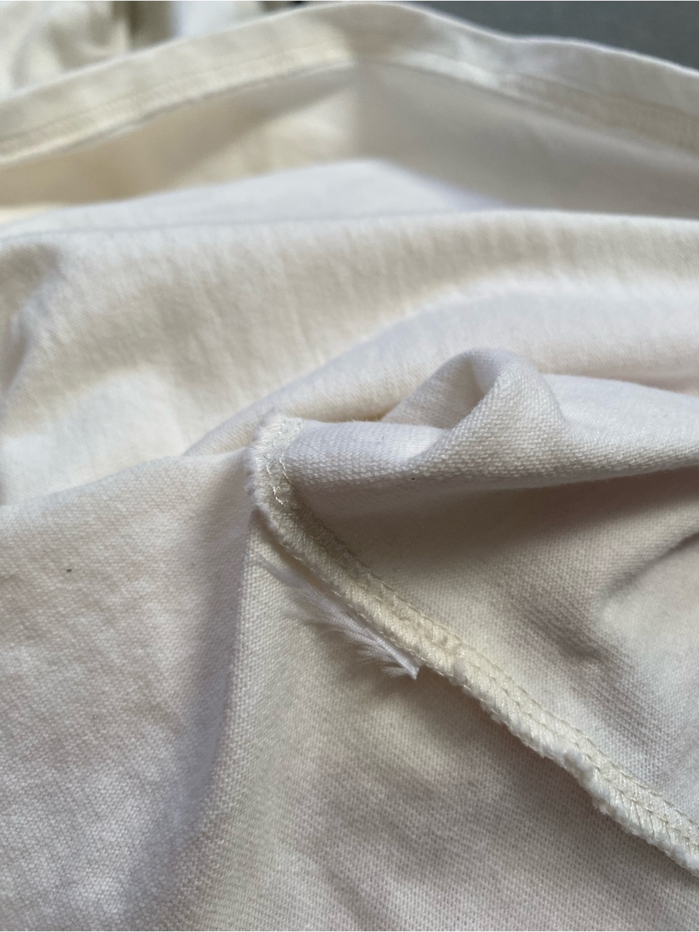 J Crew Mock Neck Sleeveless Womens Medium White Cropped ***FLAW - Picture 4 of 8